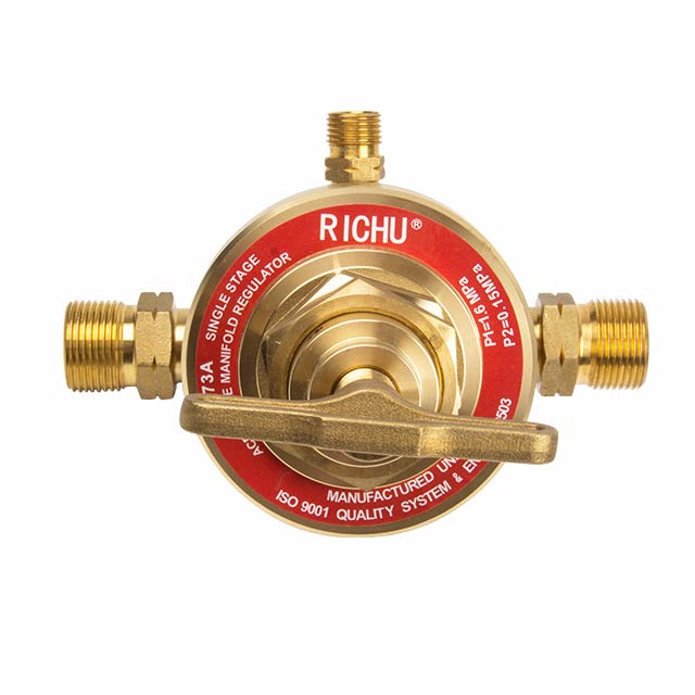 High Pressure Large Flow Regulator For HVAC,Purging,Laser and Testing Made By Solid Brass
